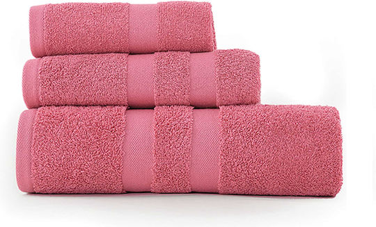 Nef-Nef Homeware Facecloth Status 50x90cm Rose Weight 500gr/m²