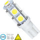 GloboStar Lamps Car T10 / W5W LED 6000K Cold Wh...