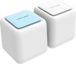 Wavlink Halo Base Pro Mesh Wi‑Fi Kit Dublu Wavlink Halo Base Pro Mesh Wi‑Fi Kit Dublu