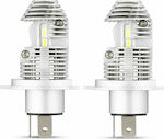 NovSight Lamps Car N36 H4 LED 6000K Cold White 12V 40W 2pcs