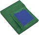 Krausmann Waterproof Tarpaulin 140gr/m² 5x5m. Light Type Green