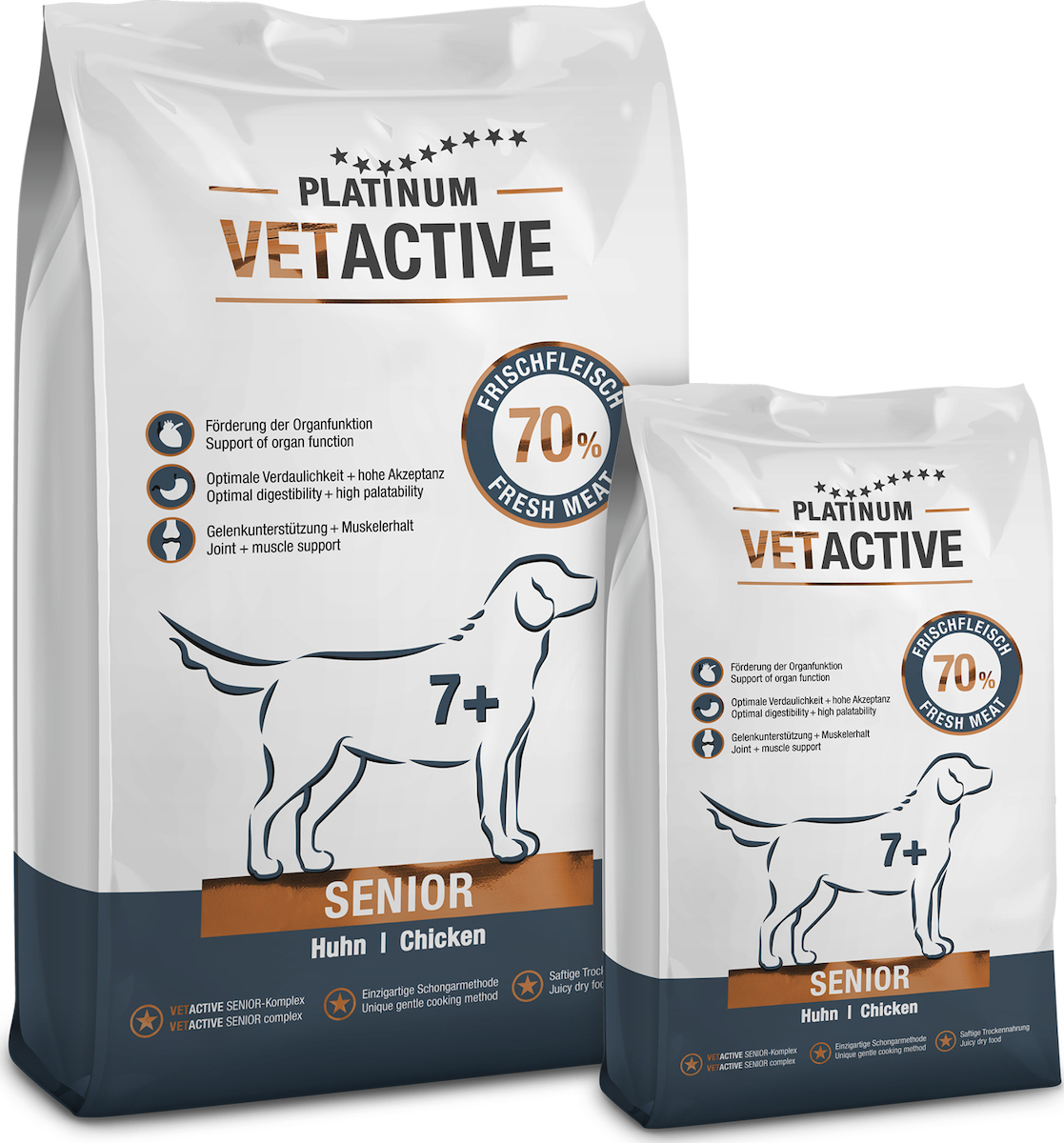Platinum Pet Food & Care Vetactive Senior 1.5kg Ξηρά Τροφή για