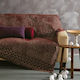 SB Home Craker Ριχτάρι Πολυθρόνας Chenille 180x170εκ. Bordo 03.00644