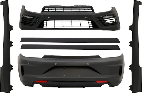 Carner Body Kit Αυτοκινήτου Body Kit R20 Look Συμβατό με Volkswagen Scirocco Mk3 Facelift 2014-2017