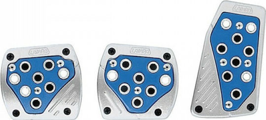 Lampa Imola Pedalsatz Universal Aluminium Silber 3Stück