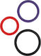 ToyJoy Triple Rings Multicolor