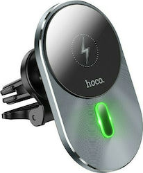 Hoco Βάση Κινητού Αυτοκινήτου CA91 Magnetic Magsafe iPhone 12 με Μαγνήτη και Ασύρματη Φόρτιση