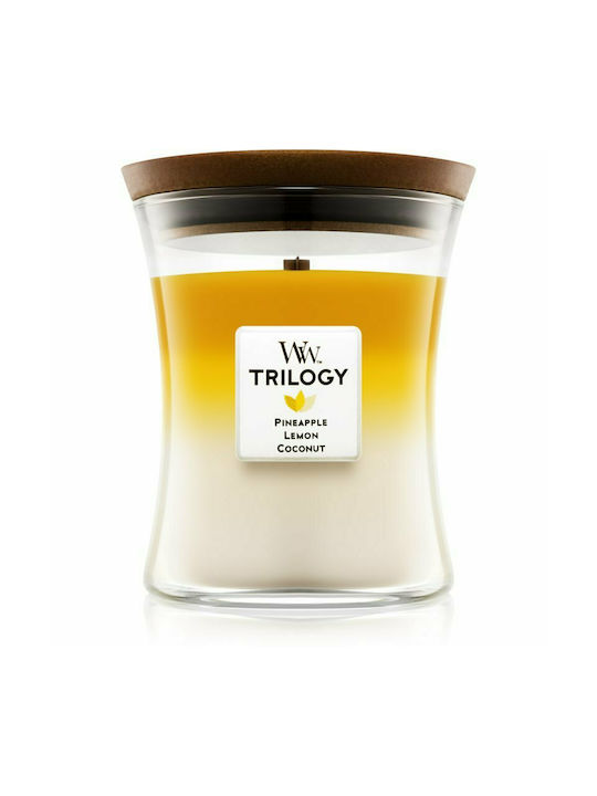 WoodWick Αρωματικό Κερί Trilogy Vase σε Βάζο με Άρωμα Summer Fruit 275gr