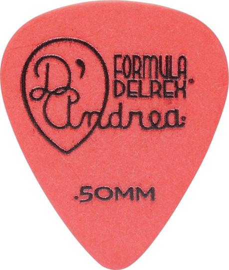 D'Andrea Пена За Китара Formula Delrex 323 Дебелина 0.50мм Опаковка 1бр Тънка (Червена)