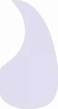 D'Andrea Pickguard für Akustische Gitarre Acoustic Guitar Small Clear