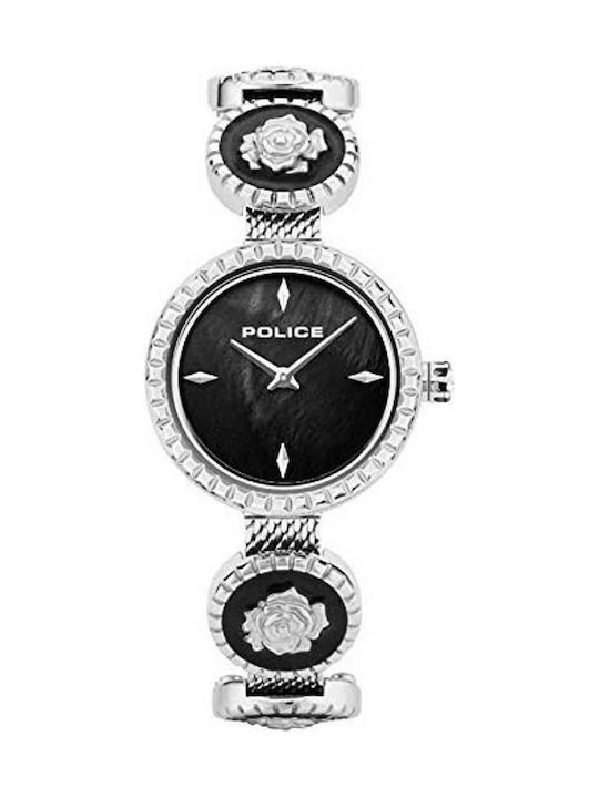 Police Women's Watch with Silver Metal Bracelet