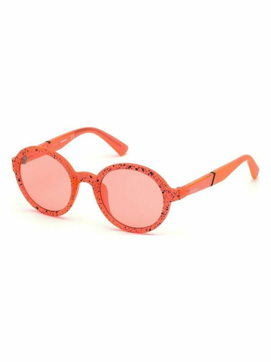 Diesel Sunglasses with Orange Plastic Frame and Orange Lens DL0264-44S