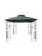 Homeplus Gazebo Grădină Cărbune de lemn x3m