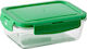 Benetton Rainbow Δοχείο Φαγητού Γυάλινο Πράσινο 840ml