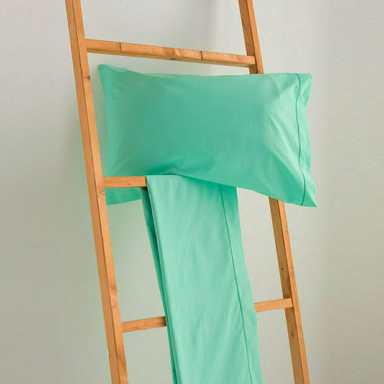 Vesta Home Synthesis Σετ Μαξιλαροθήκες με Φάσα 513 Γαλάζιο 50x75εκ.