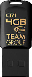 TeamGroup C171 4GB USB 2.0 Stick Negru