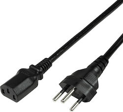 LogiLink IEC C13 - Кабел 1.8м Черен CP102 LogiLink IEC C13 - Кабел 1.8м Черен CP102