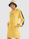 Ellesse Siccus Mini Dress with Hood Yellow