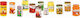 Miniland Cooking Game / Kitchenware Set of Various Foods 12pcs
