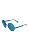 Italia Independent Unisex Sunglasses with Blue Metal Frame and Blue Lens 0027.027.000