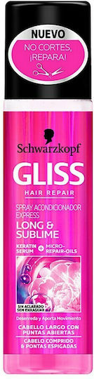 Gliss Long Sublime Express Conditioner για Όλους τους Τύπους Μαλλιών 200ml