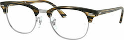Ray Ban Clubmaster Σκελετός Καφέ Ταρταρούγα RB5...