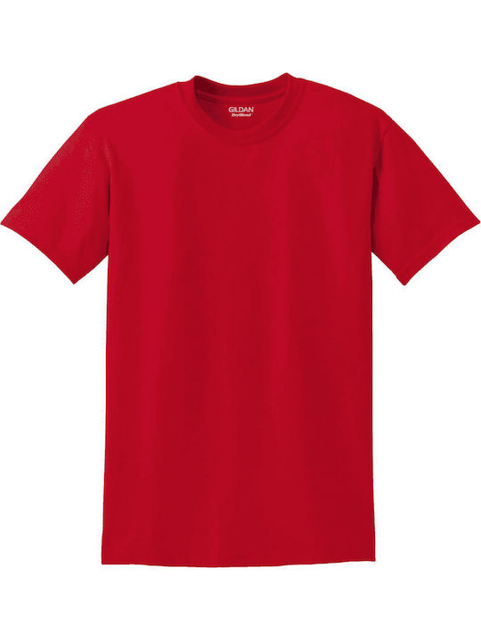 Gildan T-shirt Κόκκινο Gildan T-shirt Κόκκινο