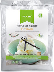 NoCarb Organic Product Mix for Ice cream with Flavor Vanilla Gluten Free 120gr