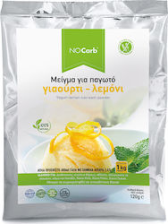 NoCarb Βιολογικό Μείγμα για Παγωτό με Γεύση Γιαούρτι - Λεμόνι Χωρίς Γλουτένη 120gr