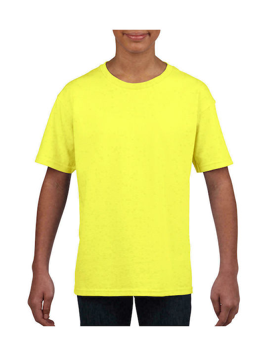 Gildan Kids T-shirt Yellow