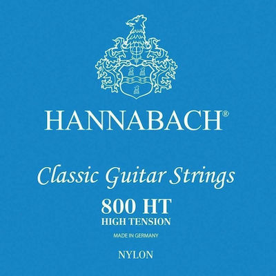 Hannabach Set of Nylon Strings for Classic Guitar 800 High Tension