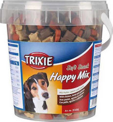 Trixie Soft Snack Happy Mix Biscuit Dog with Meat and Salmon 500gr 31495