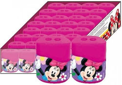 Gim Minnie Plastic Double Sharpener Fuchsia