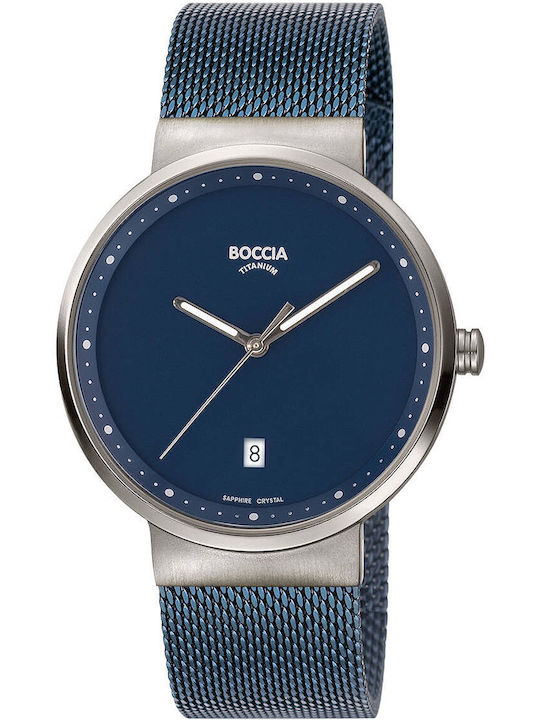 Boccia Uhr mit Metallarmband