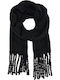 Only 15237167 Women's Wool Scarf Black