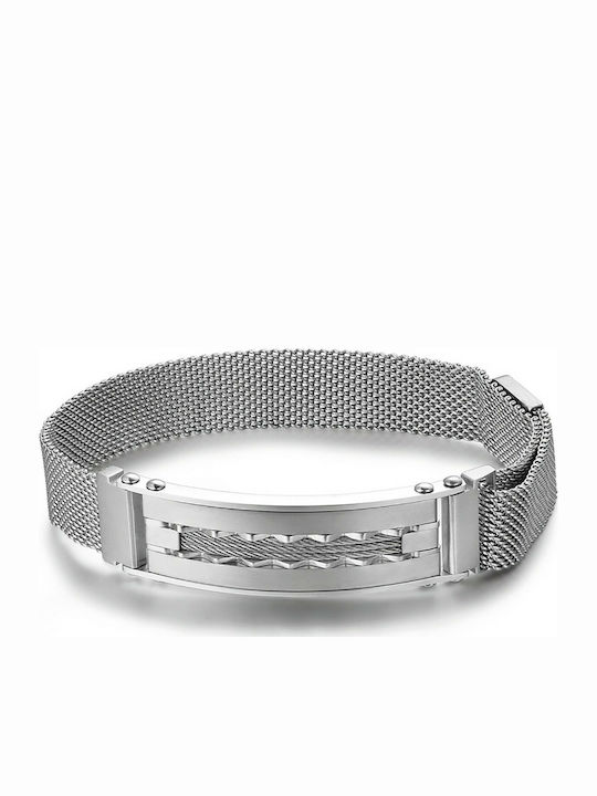 Luca Barra Armband aus Stahl