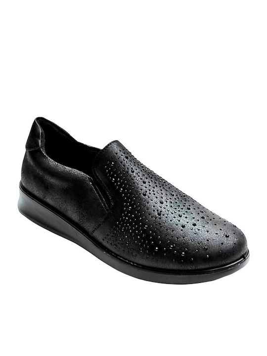 Mariella Slip-On-uri Anatomici Pentru Femei Negri