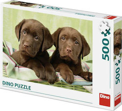 Labrador Puppies Puzzle 2D 500 Pieces