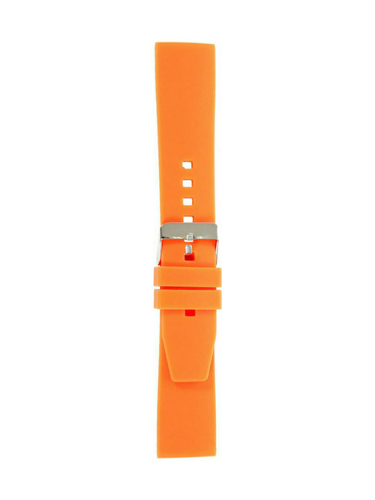 Tzevelion S05 S 05 Gummi-Armband Orange 24mm