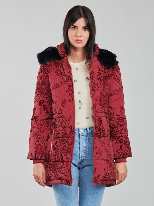 Desigual Japan Women's Long Puffer Jacket for W...