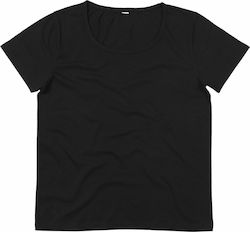 Mantis World Scoop M120 Ανδρικό Διαφημιστικό T-shirt Κοντομάνικο σε Μαύρο Χρώμα