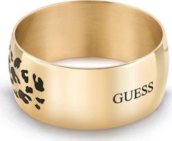 Guess Women's Gold Plated Steel Handcuffs Bracelet