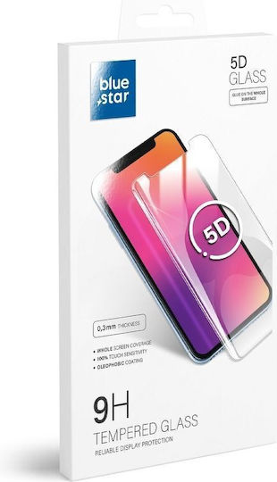 Blue Star 5D Full Glue Full Face Tempered Glass (Mi Note 10 Lite)