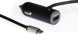 Auto-T Car Charger with Port 1xUSB-A and Cable Micro-USB Auto-T Car Charger with Port 1xUSB-A and Cable Micro-USB