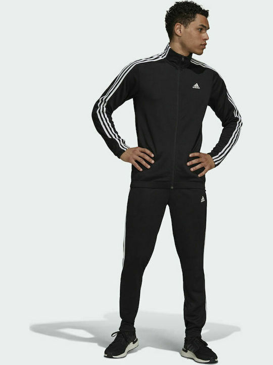 Adidas Sportswear Tapered Σετ Φόρμας με Λάστιχο Μαύρο