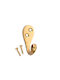 Inofix Wandhaken Golden 4x2x3cm 1Stück