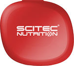 Scitec Nutrition Pill Box Pill Organizer with 5 Compartments in Rot color