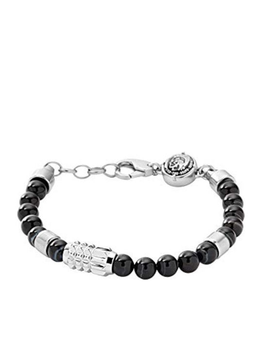 Diesel Herren Armband Kette aus Edelstahl 18.5cm