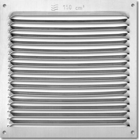 Inofix Lüftungsgitter 17x17cm Quadratisch