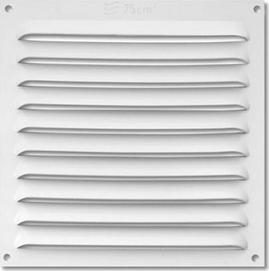Inofix Lüftungsgitter 15x15cm Quadratisch